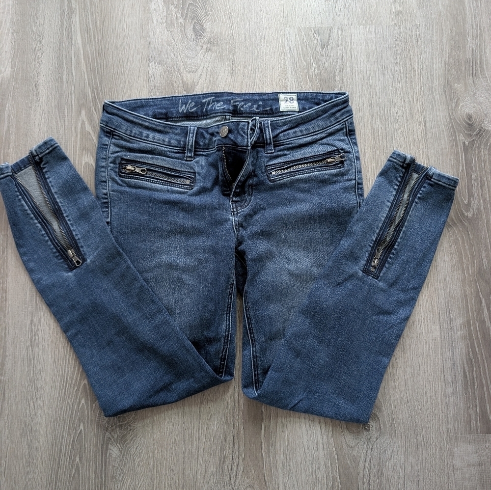 We The Free Women's Dark Blue Skinny Jeans